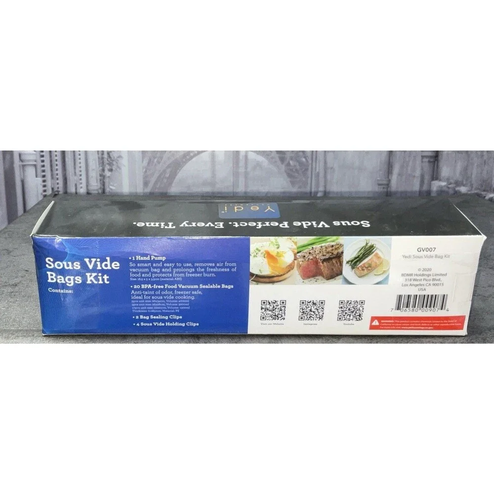 The Yedi Infinity Sous Vide Powered Octcision Technology Deluxe Kit